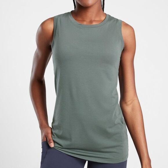 Athleta Vital Tank 2.0 Essence NWT Size 3X Smokey Green - Picture 2 of 8